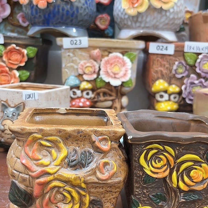 红陶粗陶多肉花盆