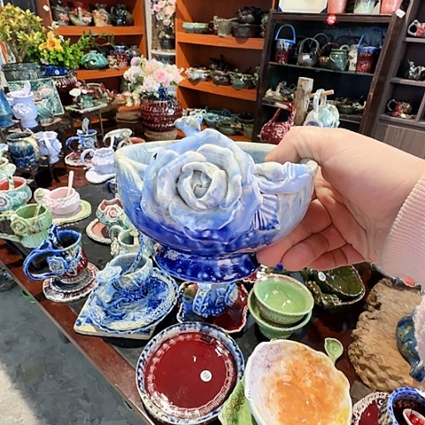 杯微*冉纯手工咖啡杯盘碗