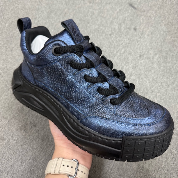 16508-1-兰色-稀有皮-男士休闲鞋