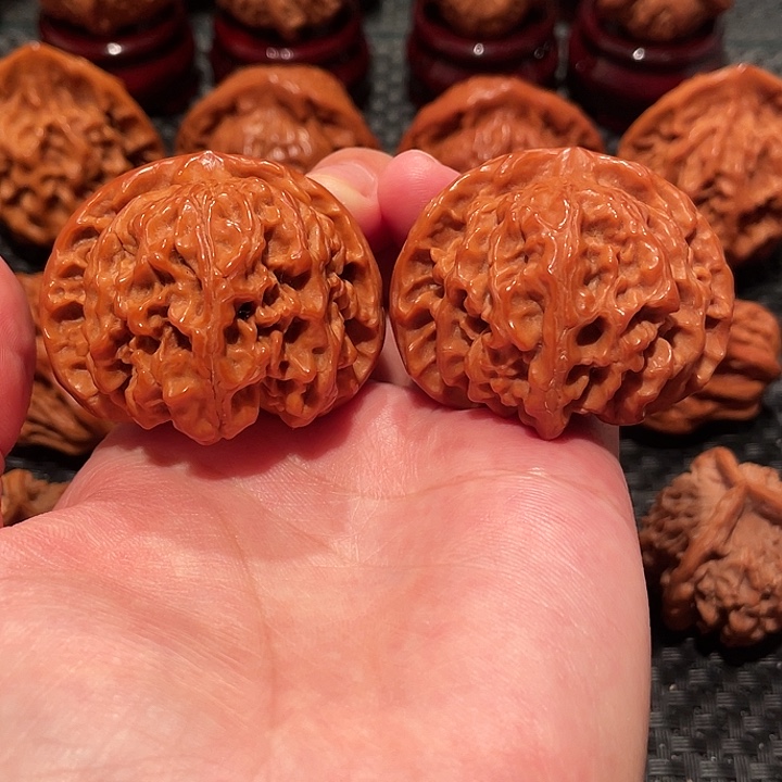 把件文玩核桃苹果园