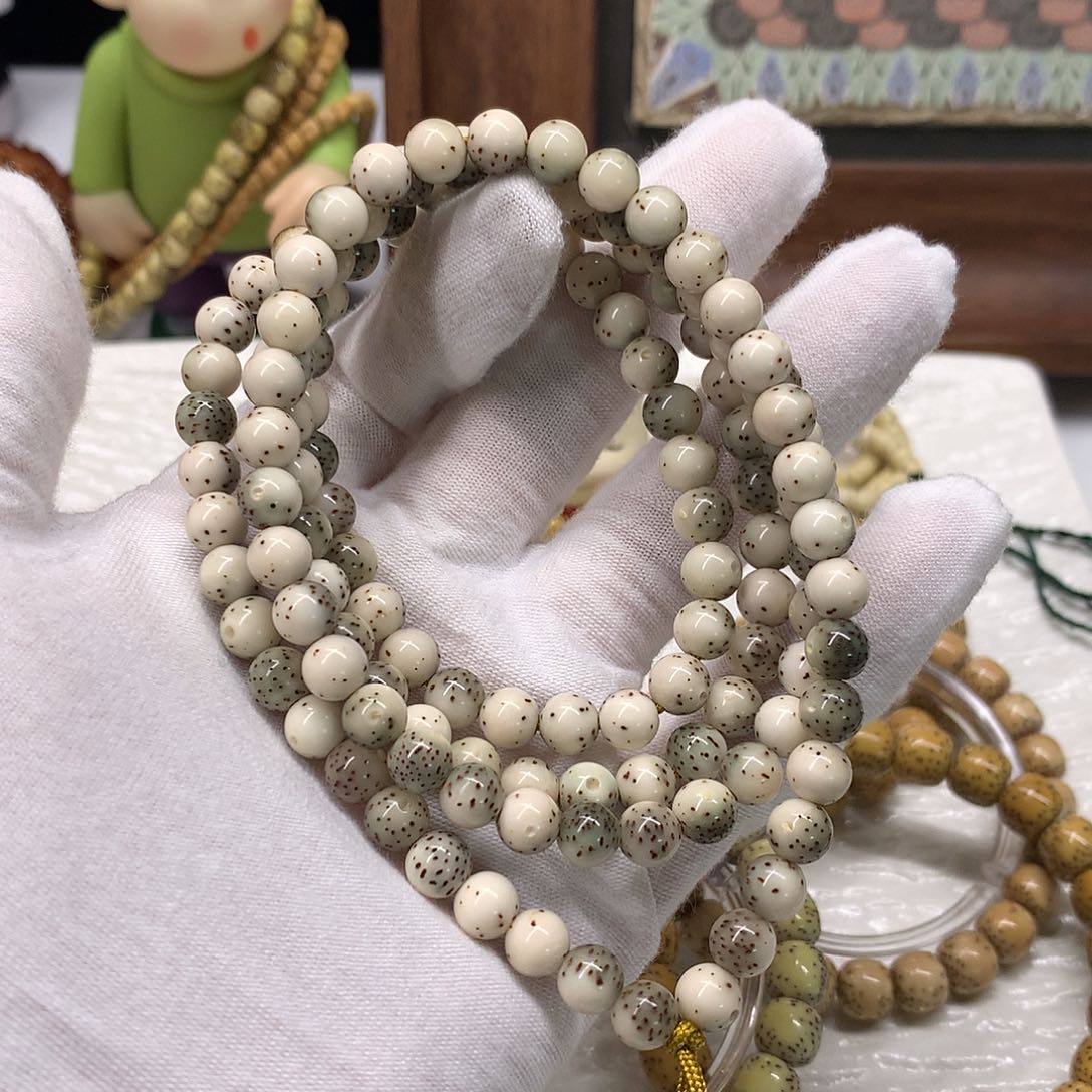 星月菩提手串7圆珠108