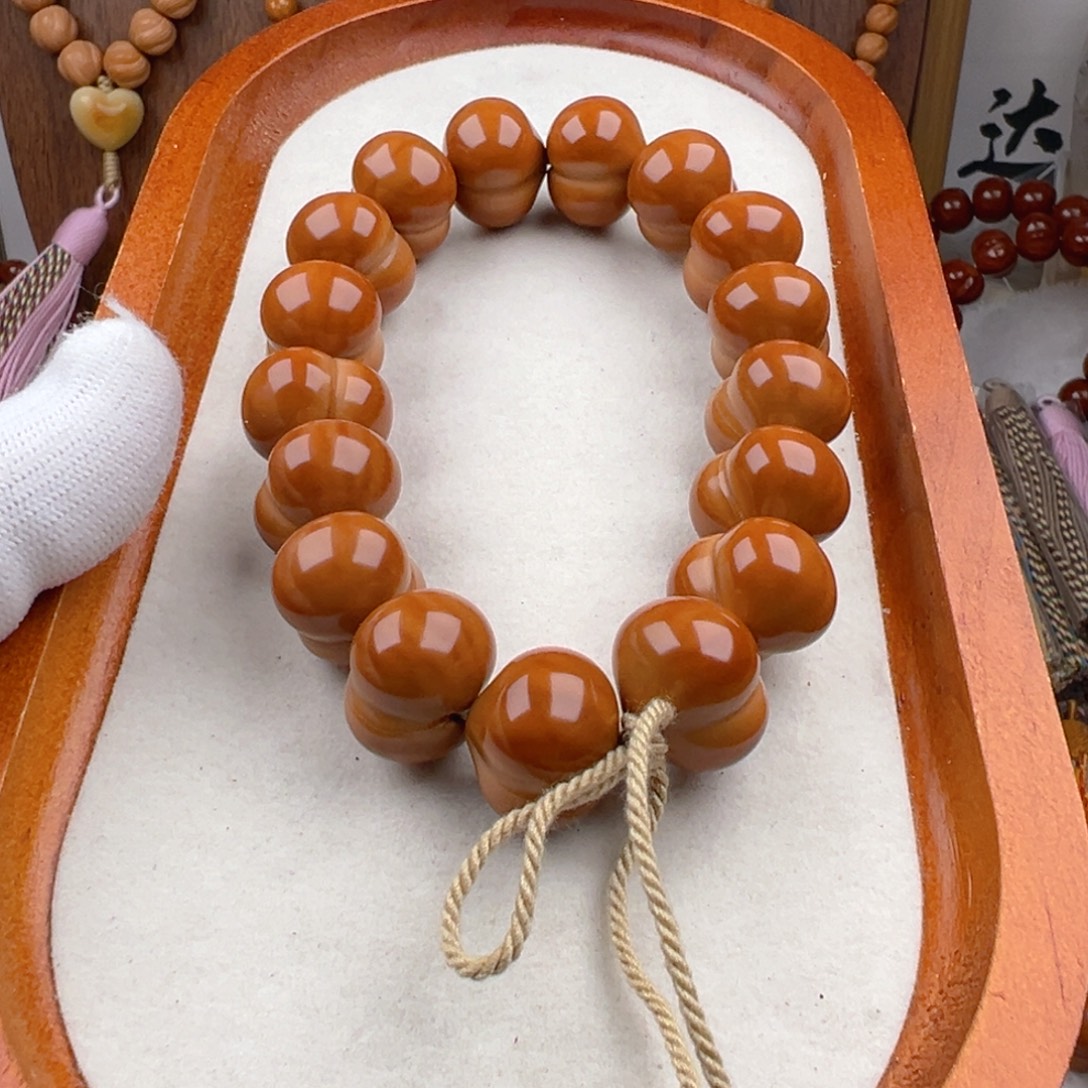 真***菜猴头核桃手串大屁桃