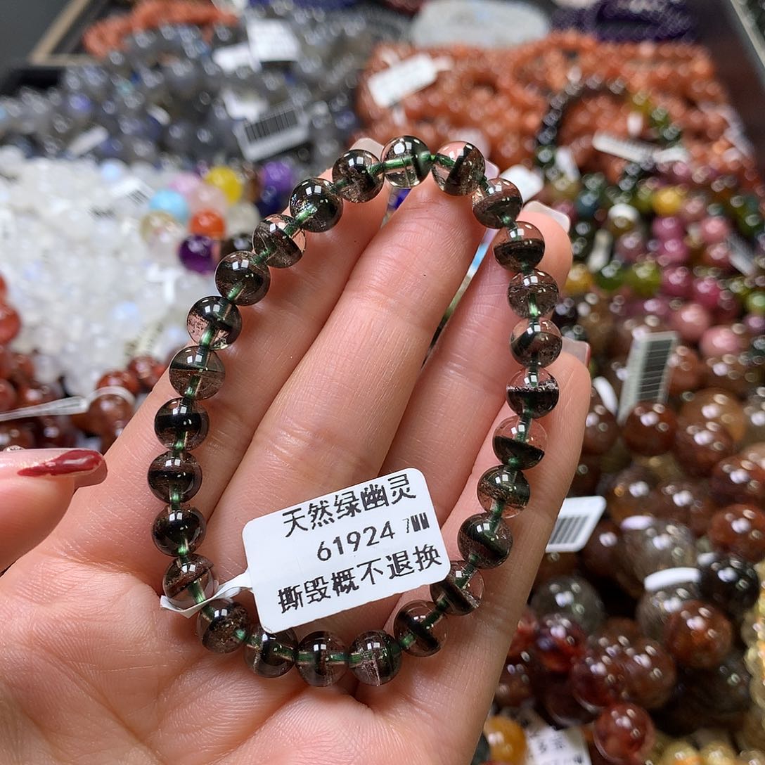 水晶手链未镶嵌，