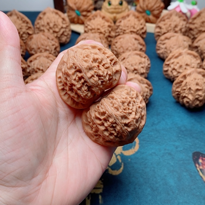 文玩核桃把件宫灯43