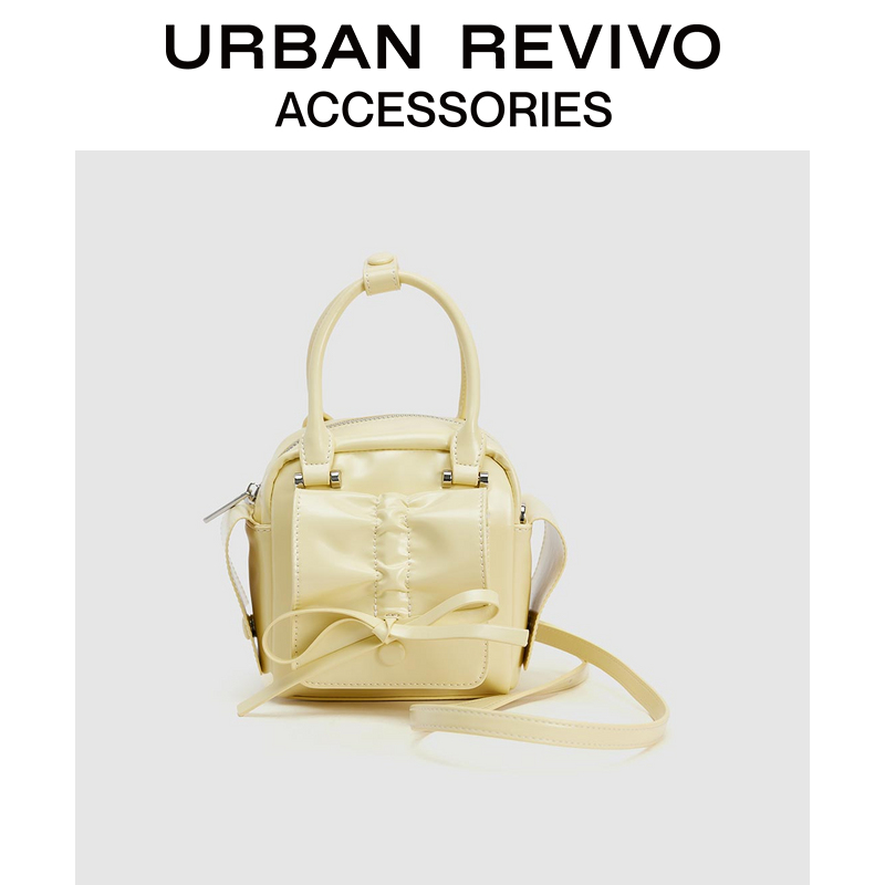 【一秒入夏】URBAN REVIVO2025夏季新款女蝴蝶结手提包UAYB50091