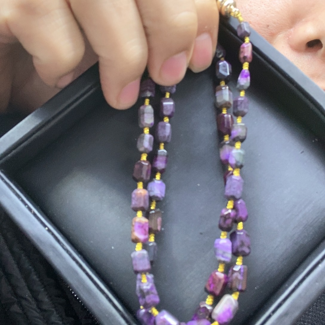 苏纪石（舒俱来）未镶嵌南非舒俱来项链