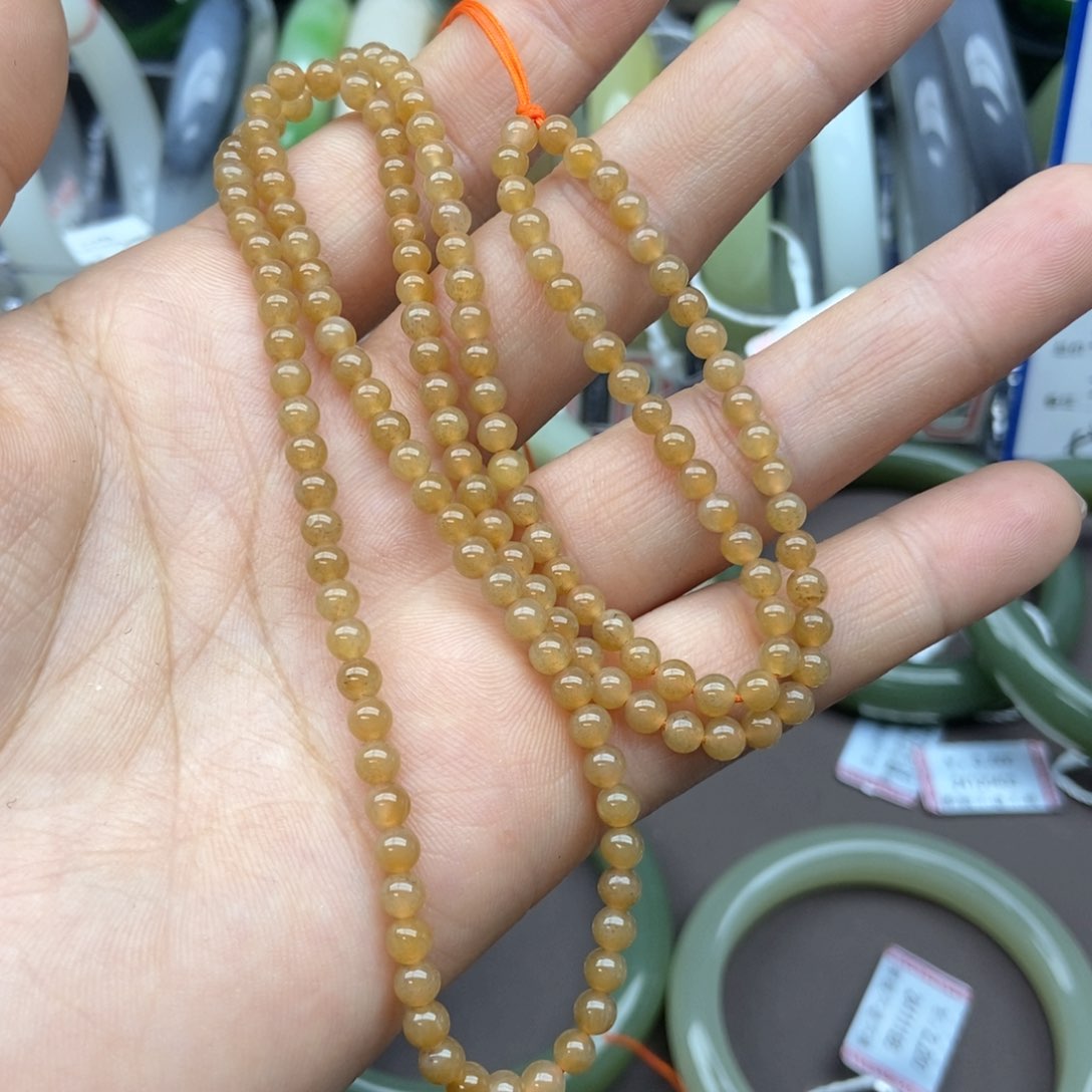 和田玉项链未镶嵌卡4