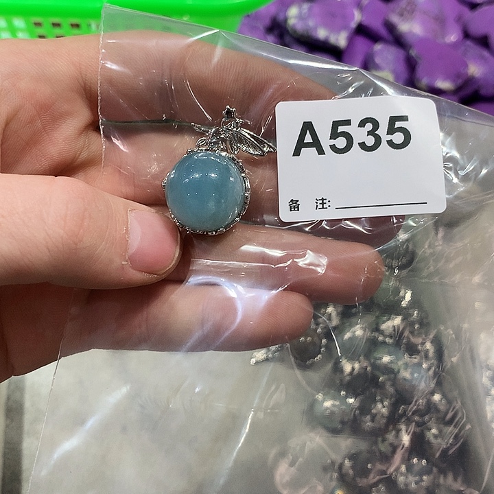 海***诺珠宝半成品未镶嵌水晶A535