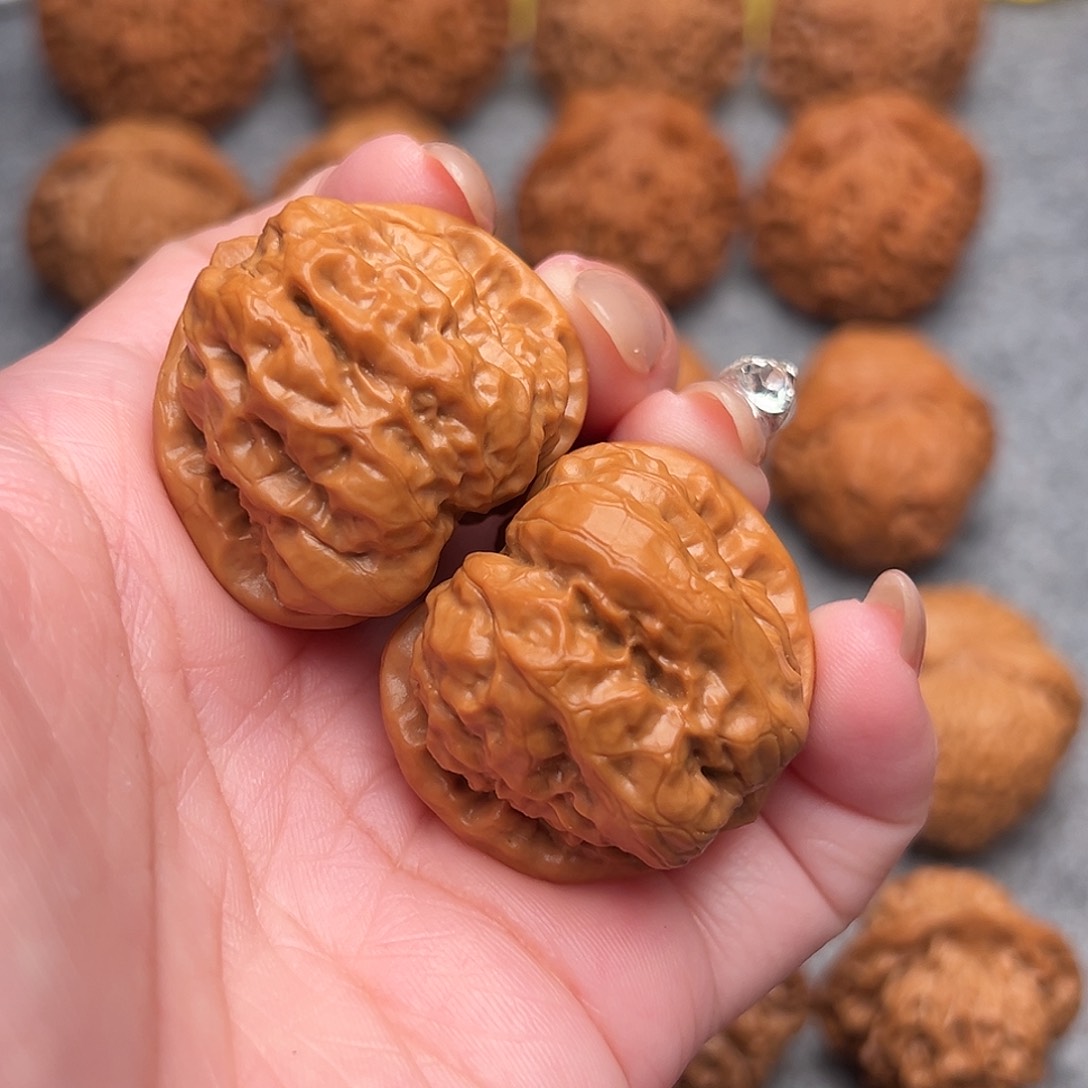 把件文玩核桃精品蛤蟆头36全品毕业款