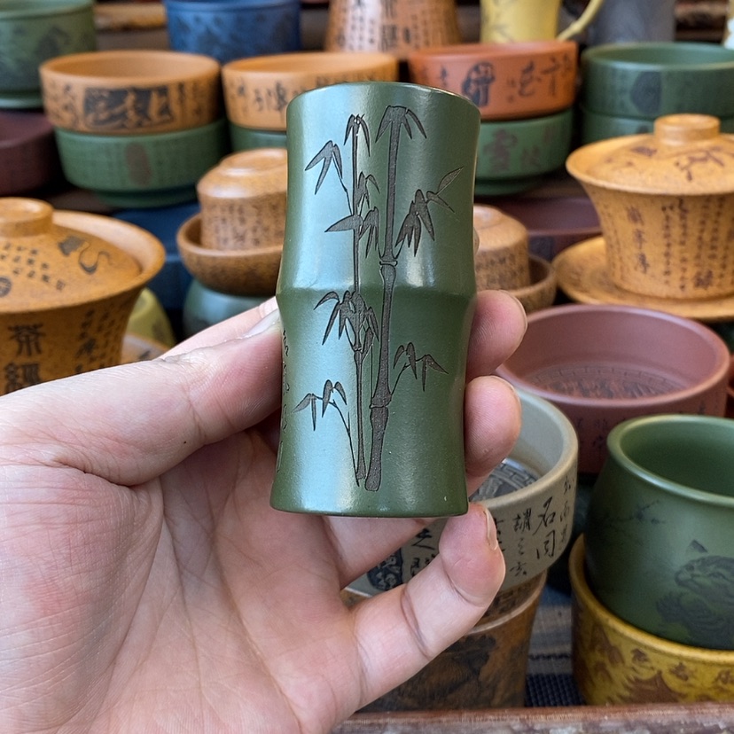 【闪购商品】紫砂杯子宜兴全手工紫砂杯