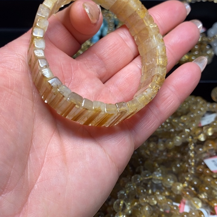 天***o水晶手链未镶嵌天然钛晶