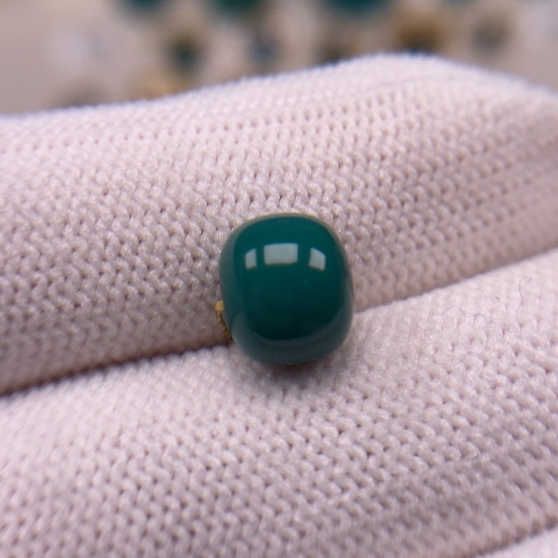 未镶嵌绿松石金管老型8.6mm微瑕S*MAA837