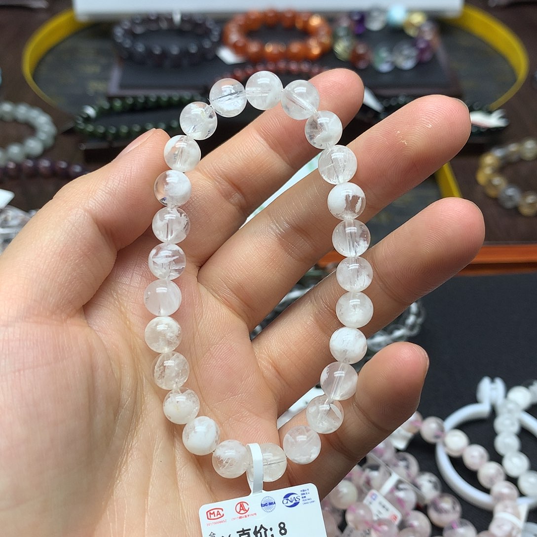 水晶手链未镶嵌吾****a手链