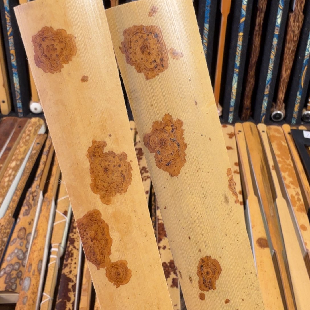 扇子老云妃扇料一副