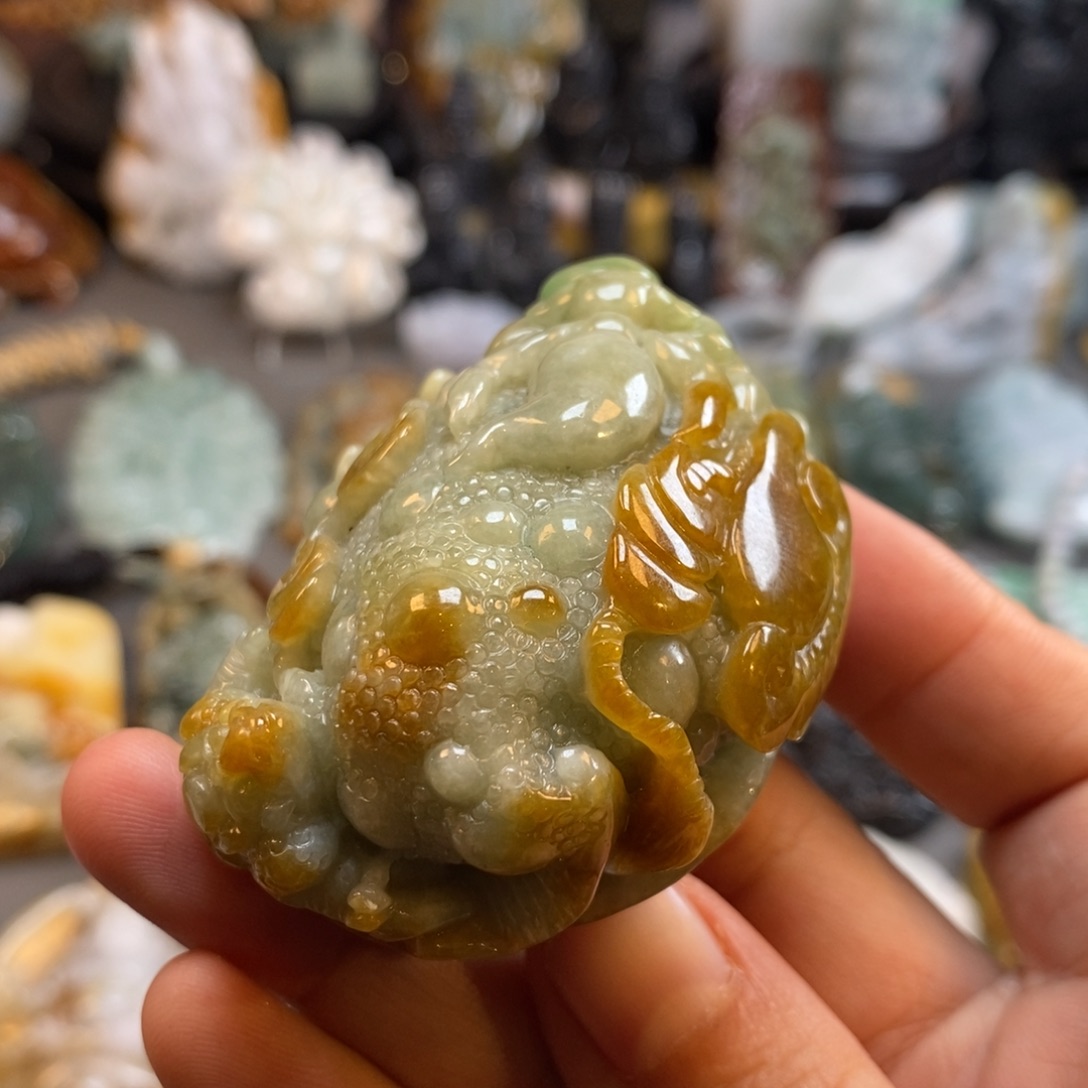 翡翠颈饰未镶嵌特色67