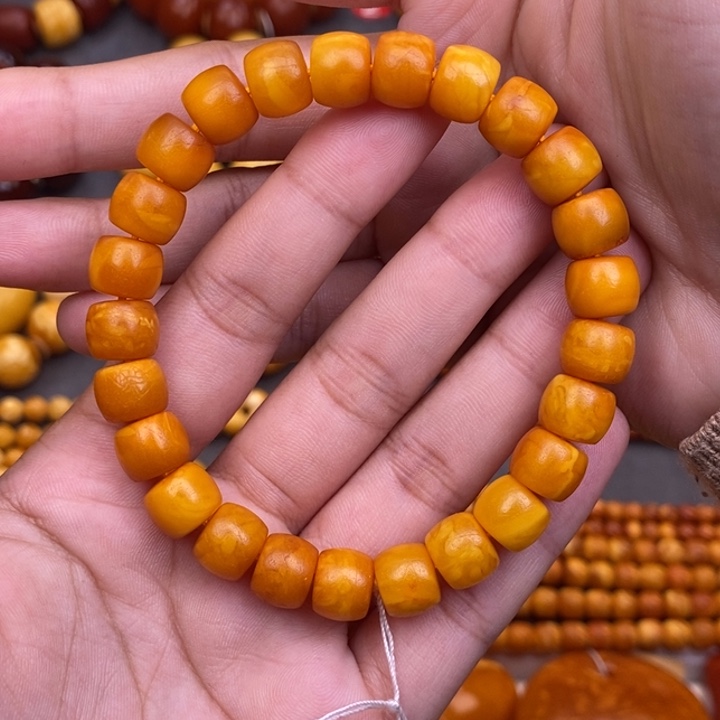 琥珀未镶嵌裸石蜜蜡L