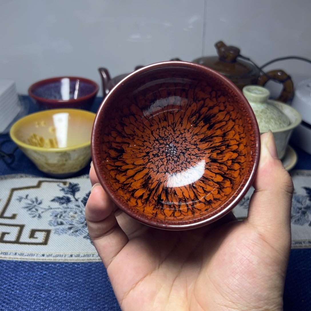 建阳建盏喝茶主人杯
