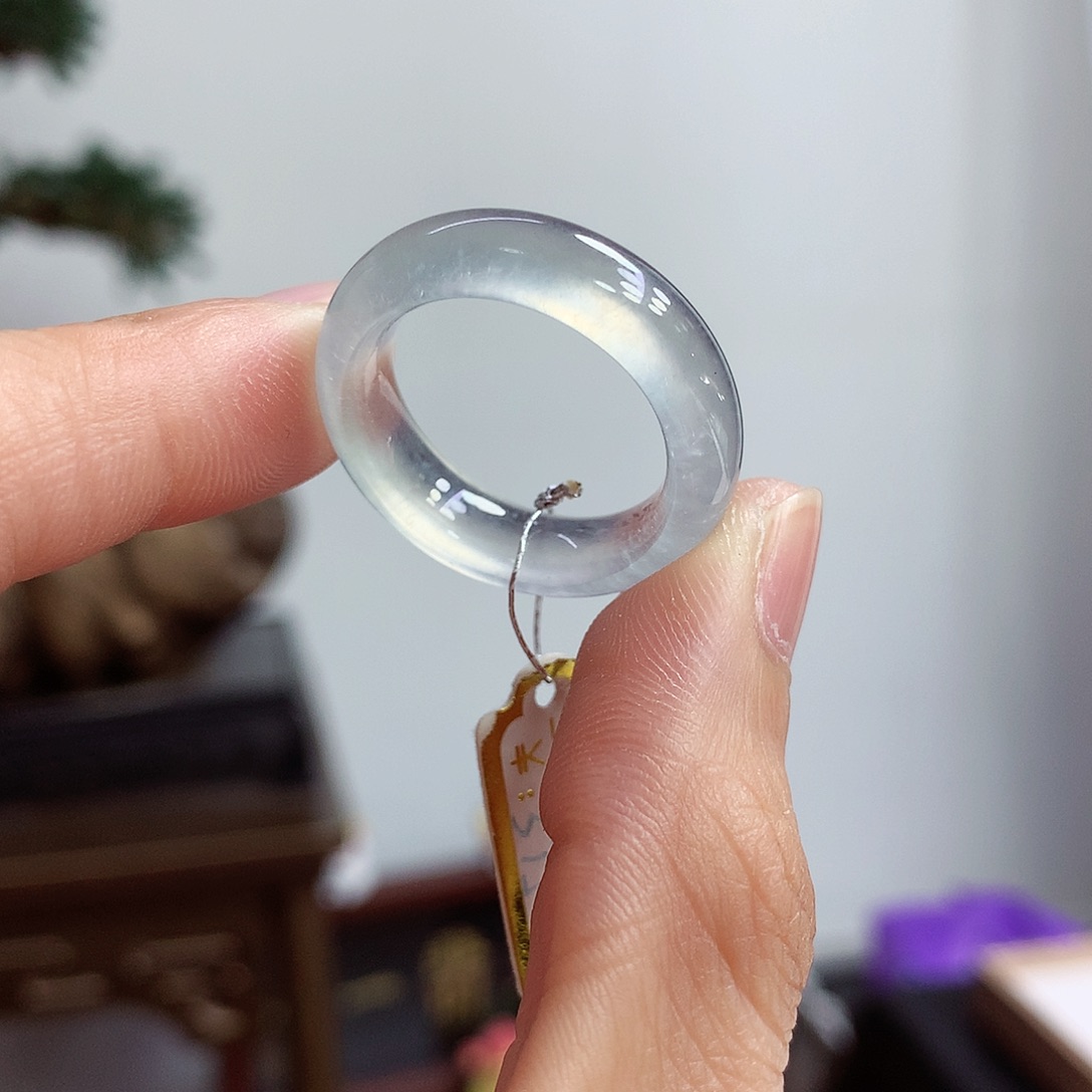 未镶嵌戒指翡翠19-20号