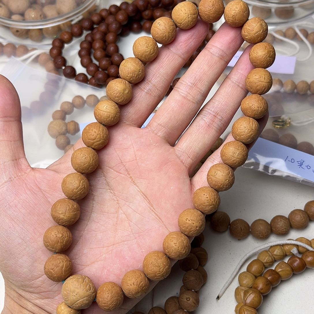 凤眼菩提手串精品正圆手持1.4尺寸