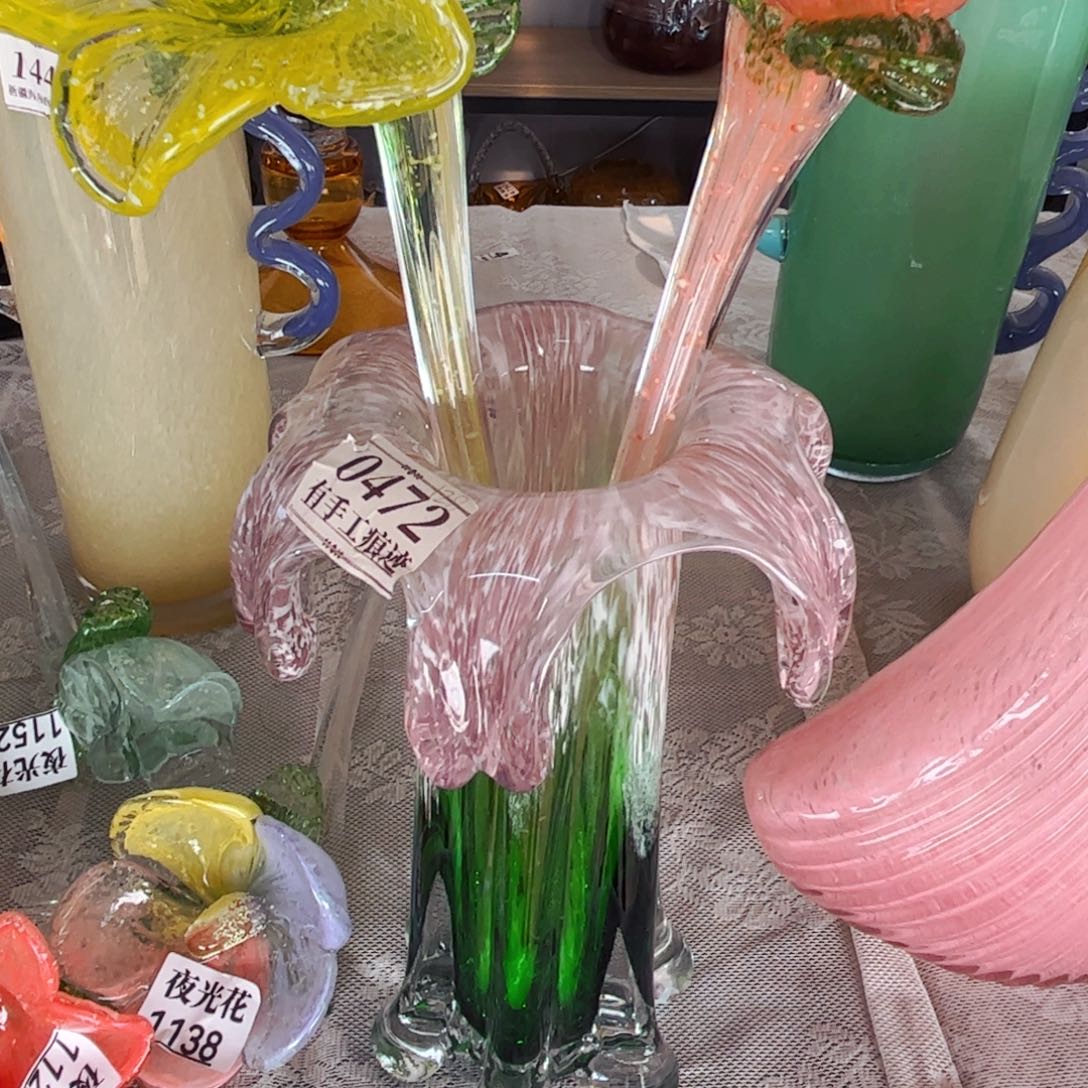 琉璃0472高26 花瓶摆件