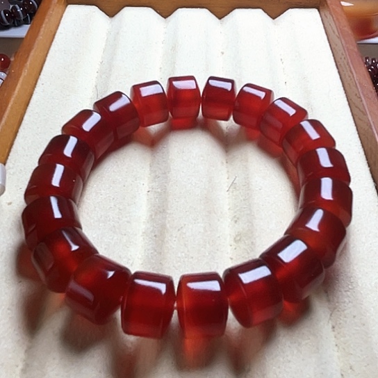 玛瑙/玉髓手链未镶嵌两****子