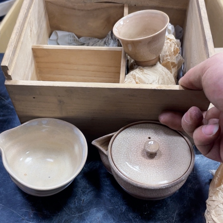 瓷片瓷制作工艺品摆件