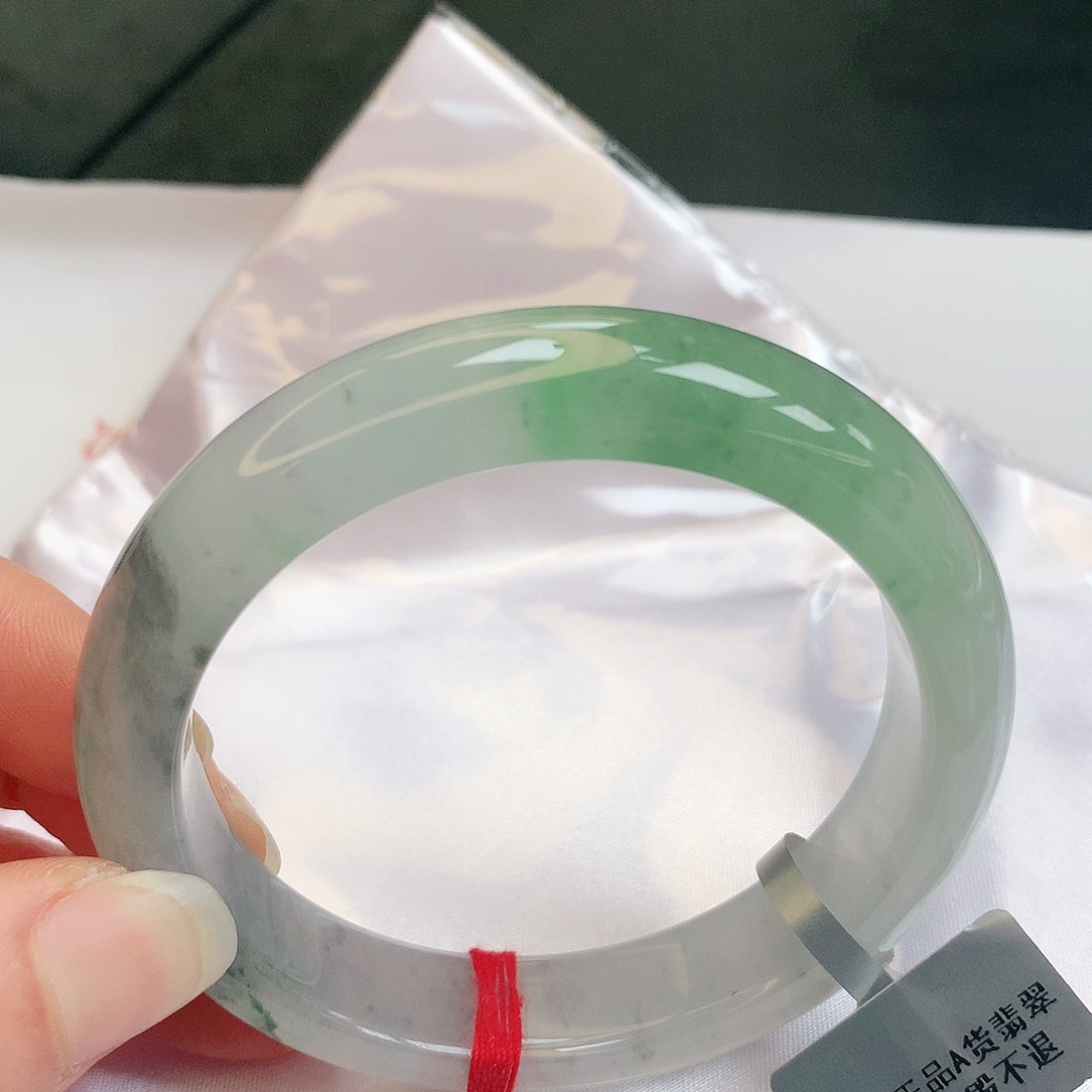 【闪购商品】翡翠手镯未镶嵌缅甸天然a货翡翠