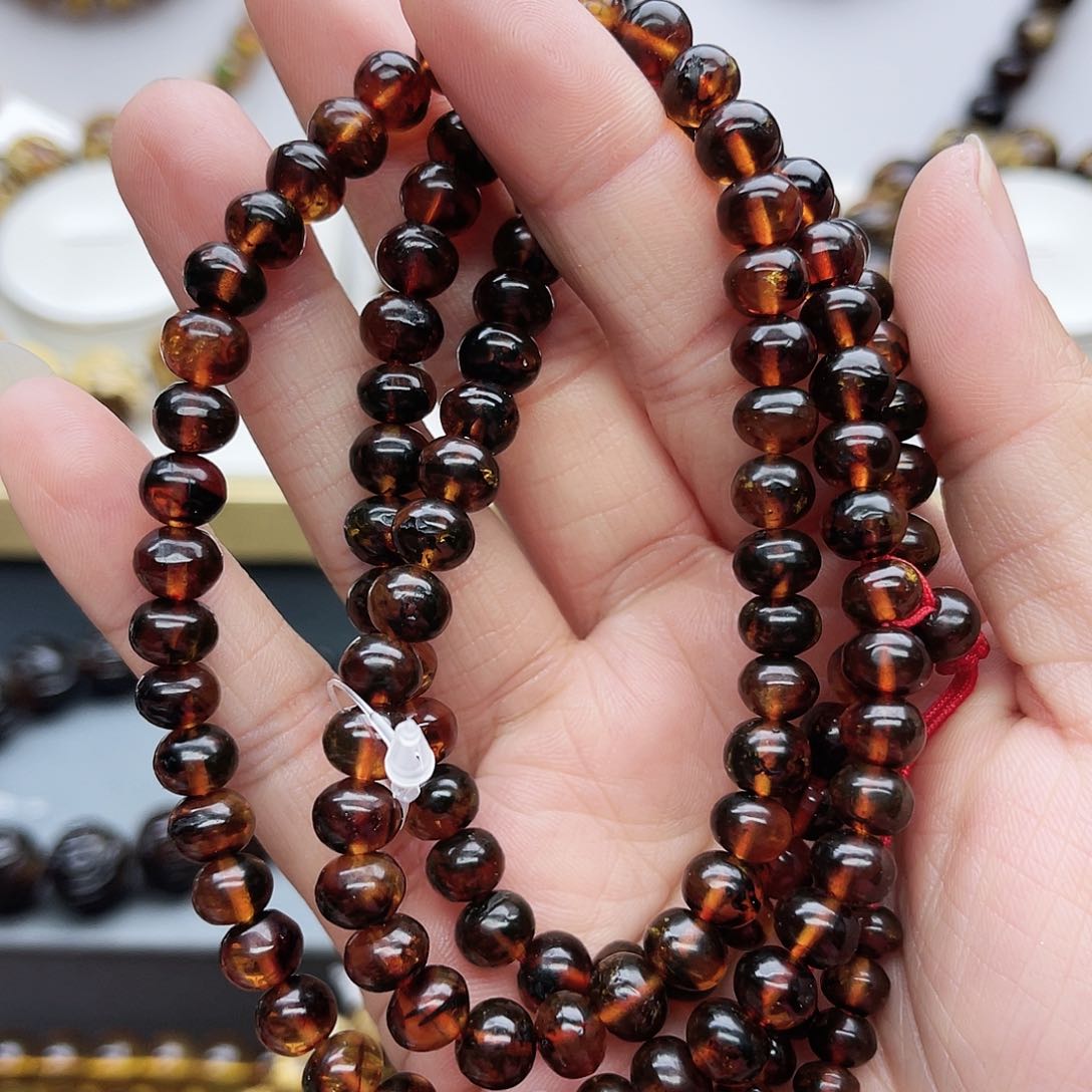 琥珀颈饰未镶嵌琥珀7