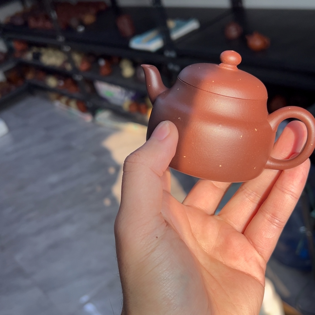 紫砂茶壶宜兴紫砂壶的制作微瑕