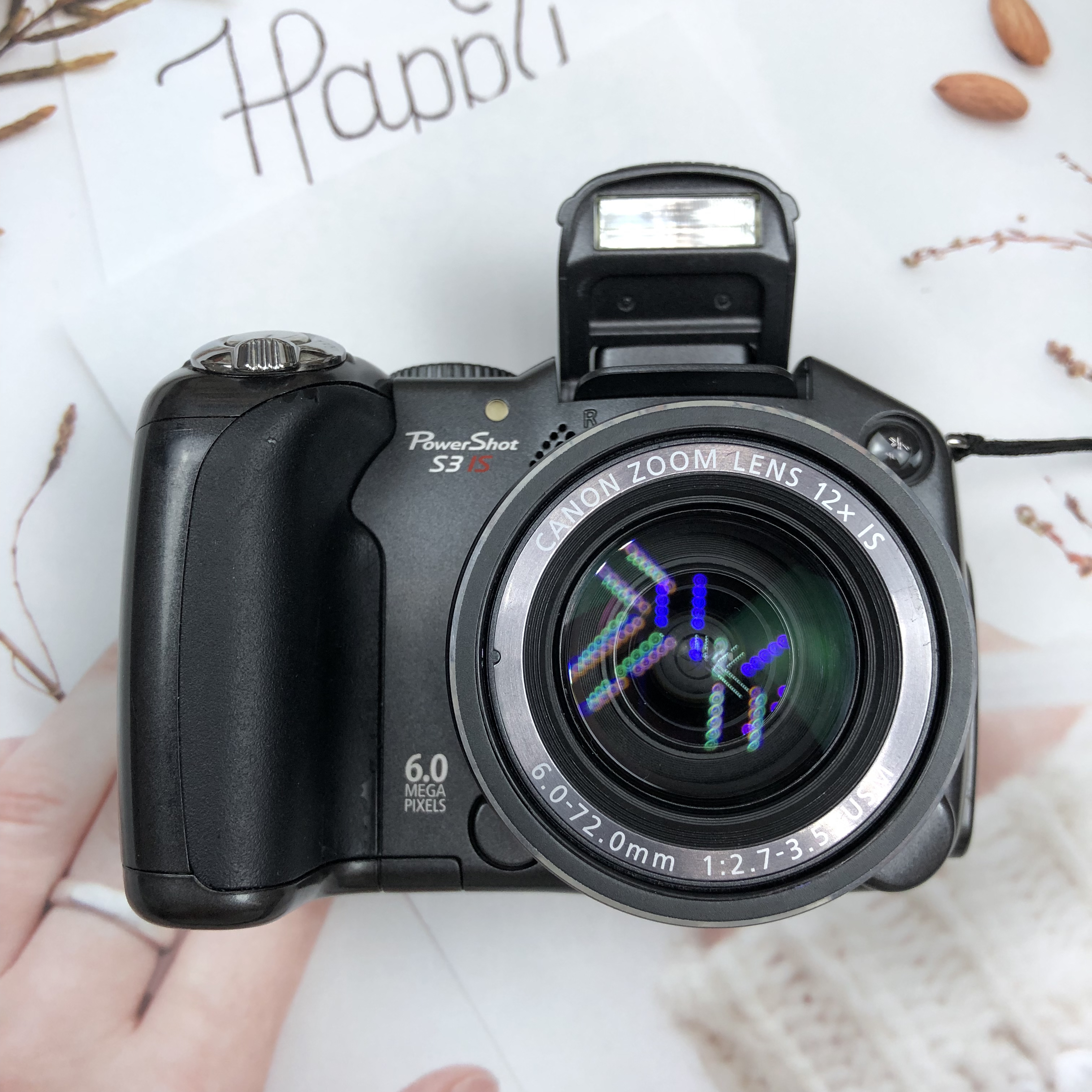 9新 Canon/佳能 s3is 小长焦款 人像出片冷白 翻转屏可自拍