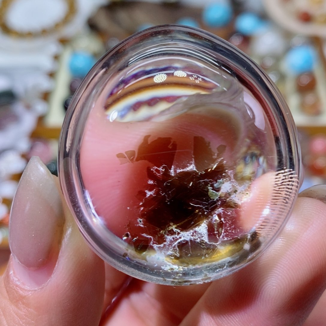 水晶吊坠，未镶嵌