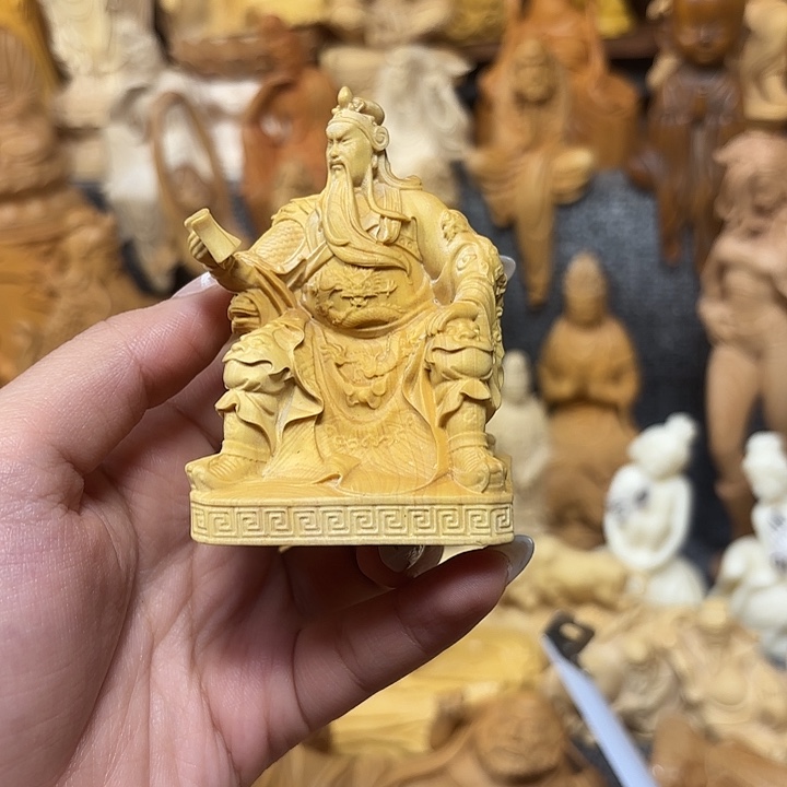 黄杨木黄杨木瑕疵关公