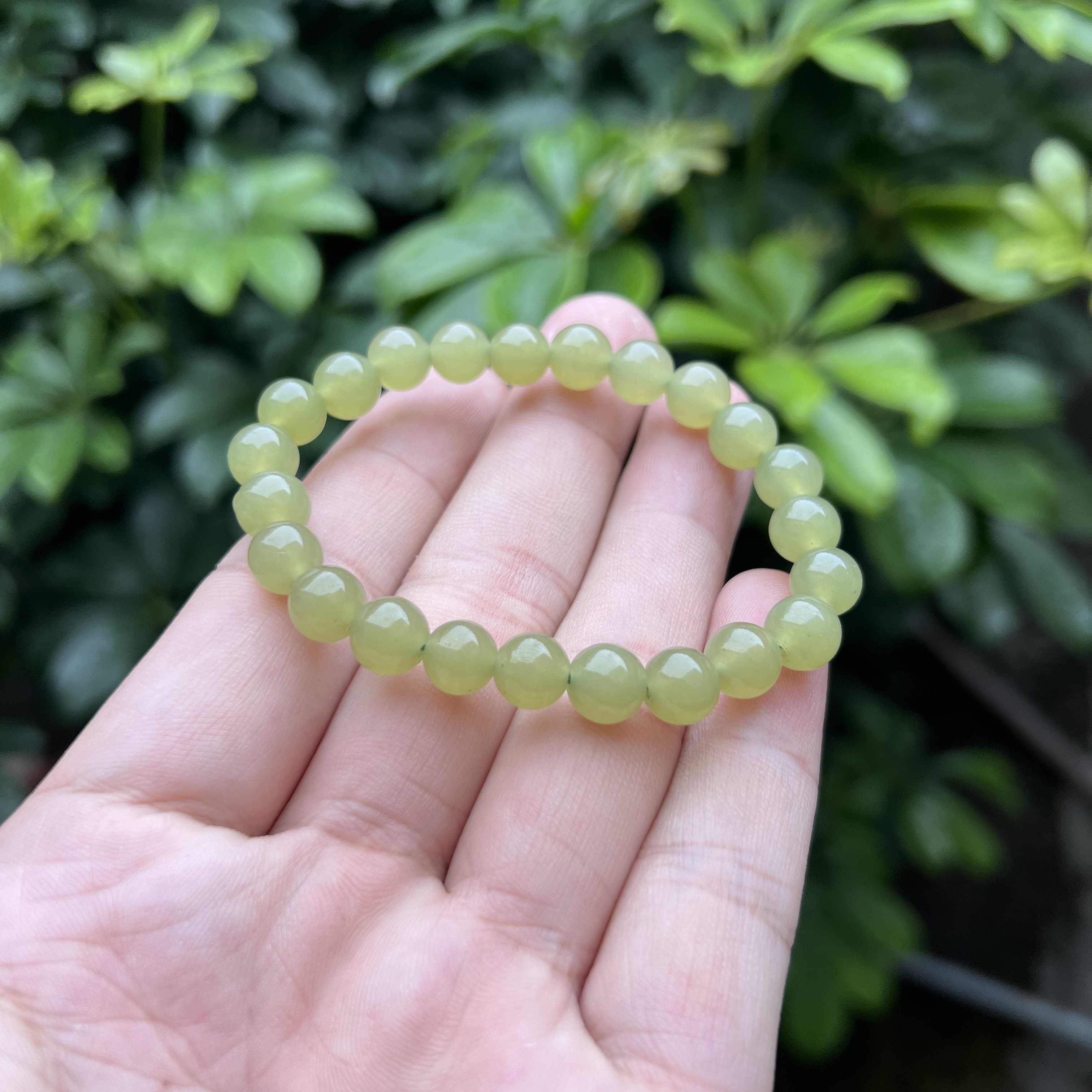 B534精品晴水手串单圈8mm百搭项链