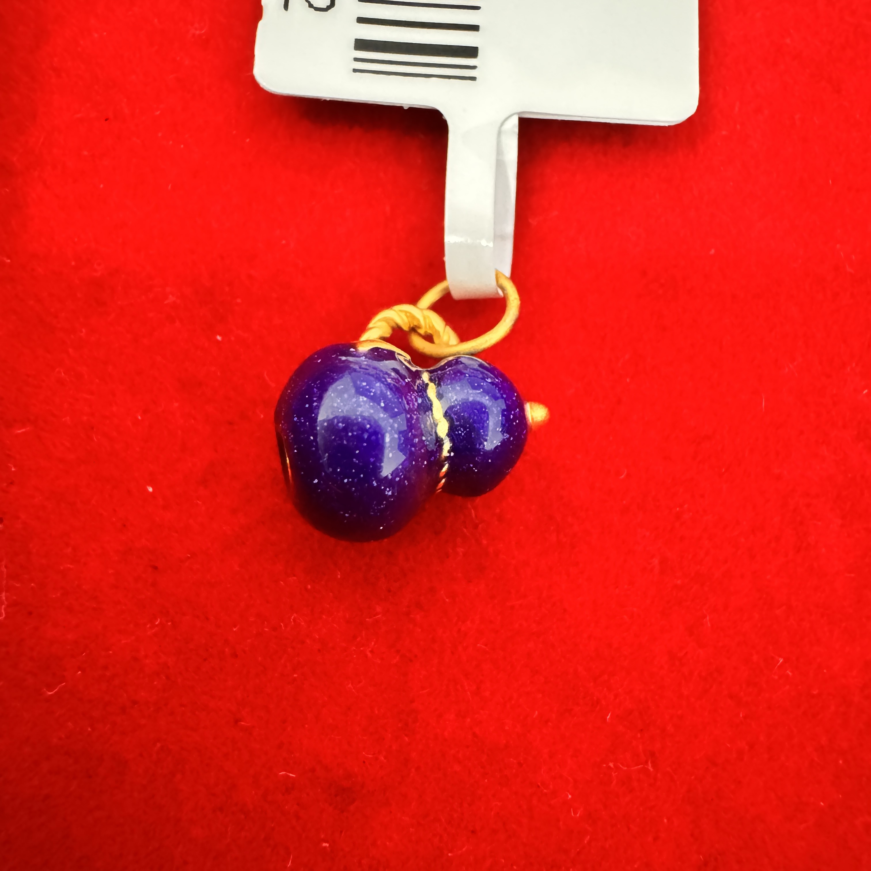 【思思专享】足金999 蓝葫芦 ZP 0.33 纳金添福