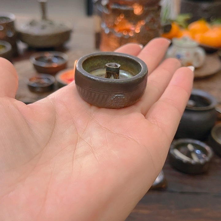 泠***爔小福泥陶艺茶几风