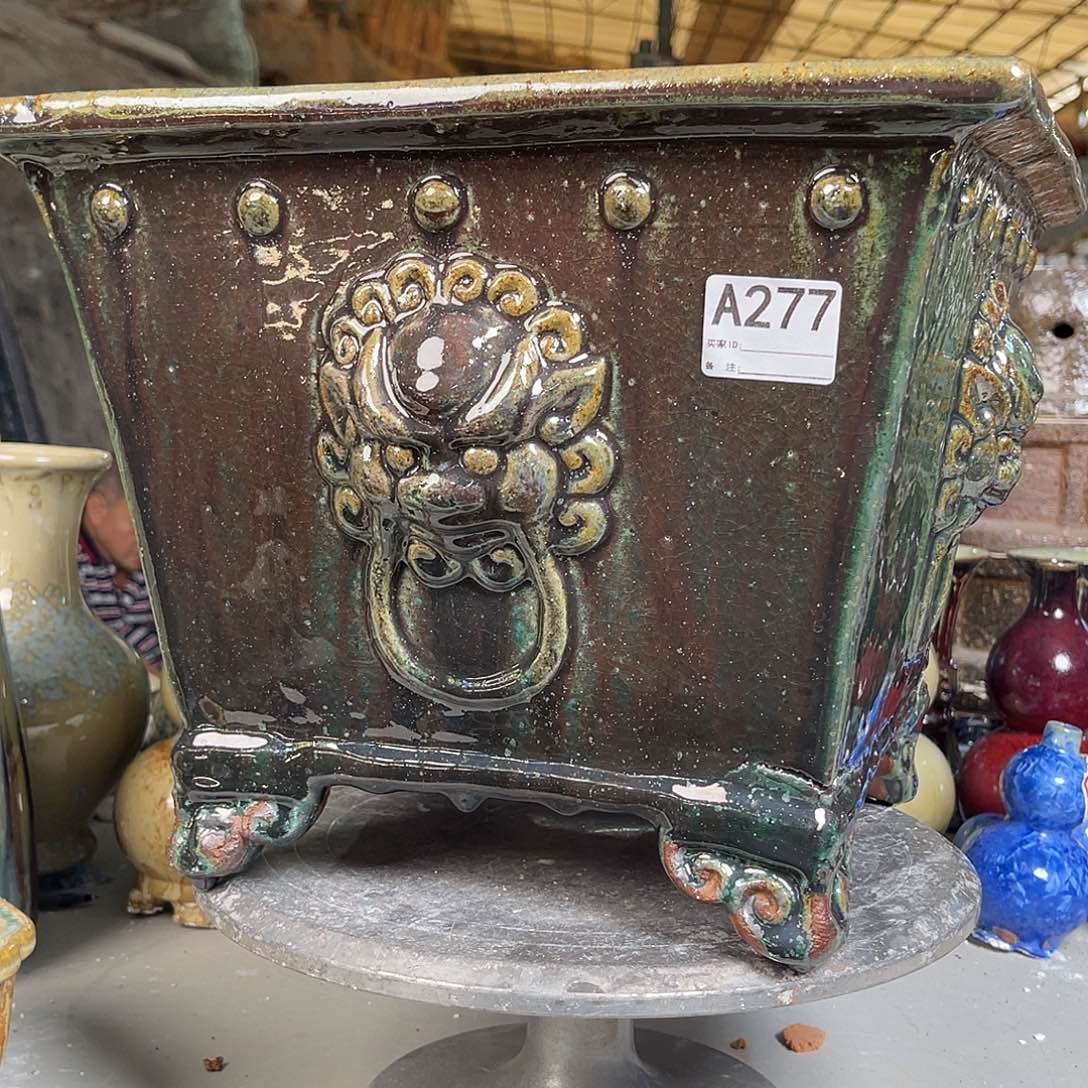 l***g紫砂花盆277瑕疵品   