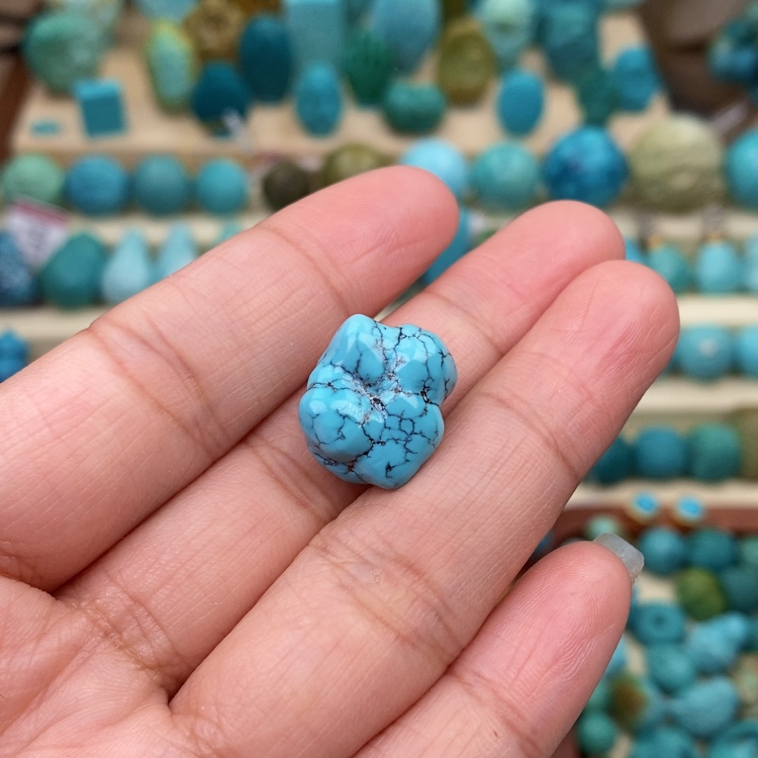 绿松石珠宝奇石未镶嵌