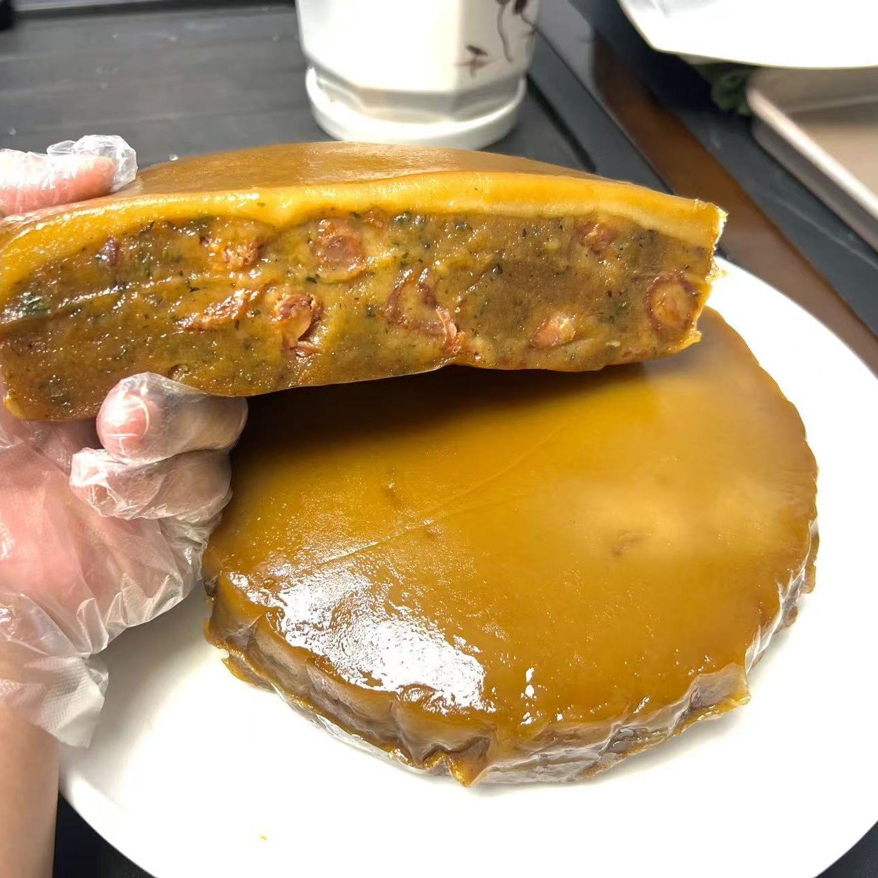 广东二哥专属 湛江特产 徐闻年糕 蛤蒌加肉机粽饼 1.5斤