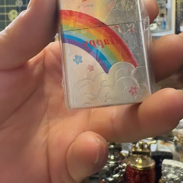 佐罗二代银拉丝彩虹打火机