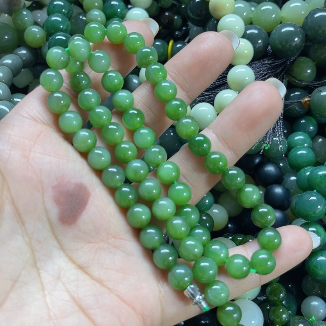 和田玉手链未镶嵌