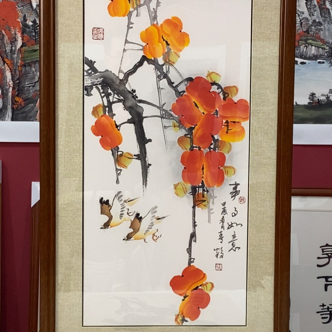 国画胡彬四尺四开精品佳作带框发货