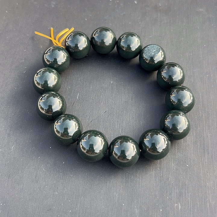 未镶嵌手串和田玉卡16