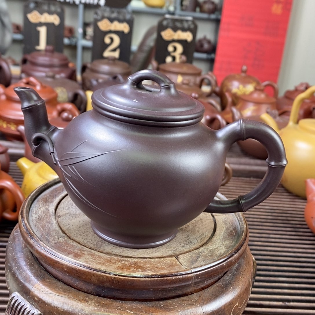 紫砂茶壶原矿手工85