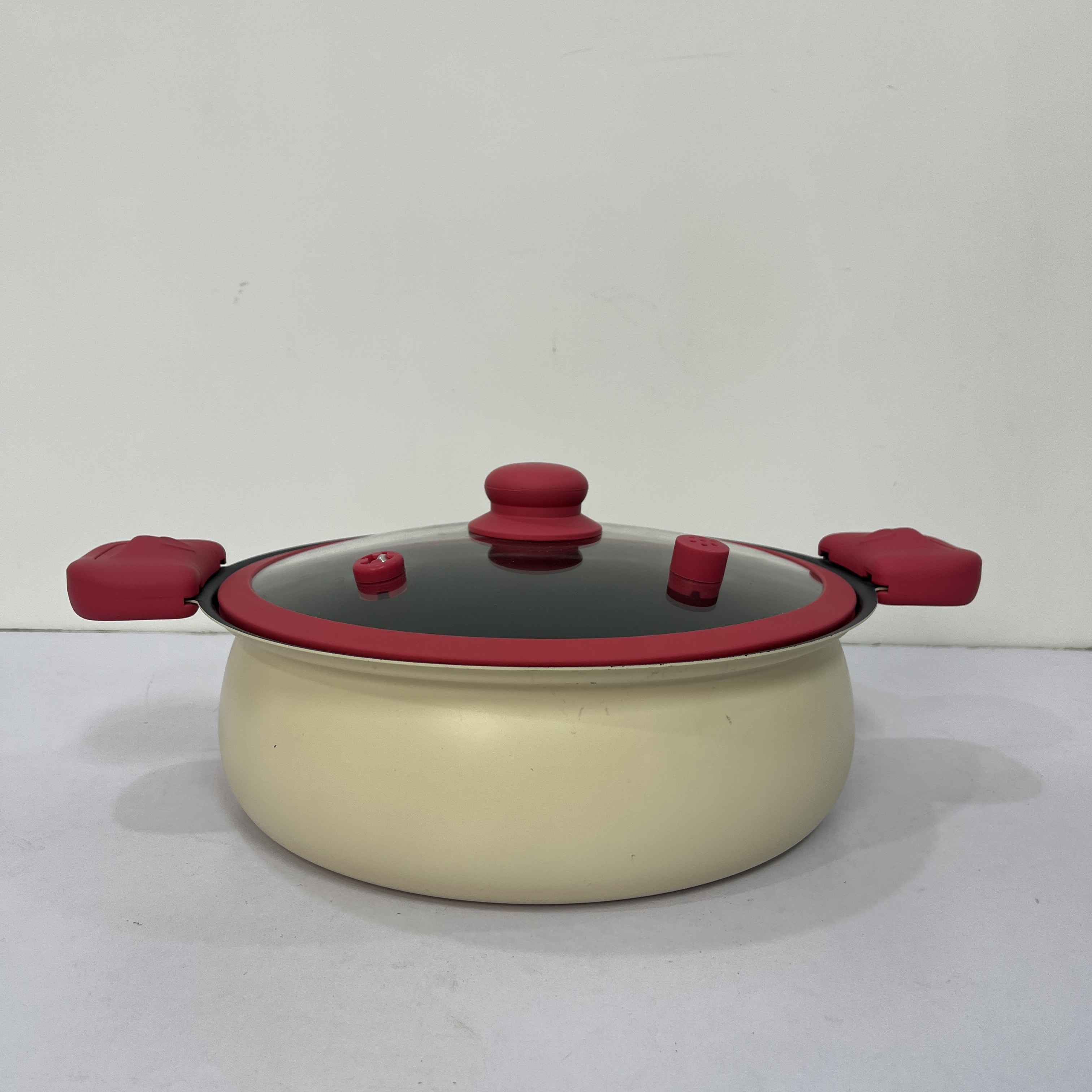 双耳微压锅多功能防爆玻璃盖F9