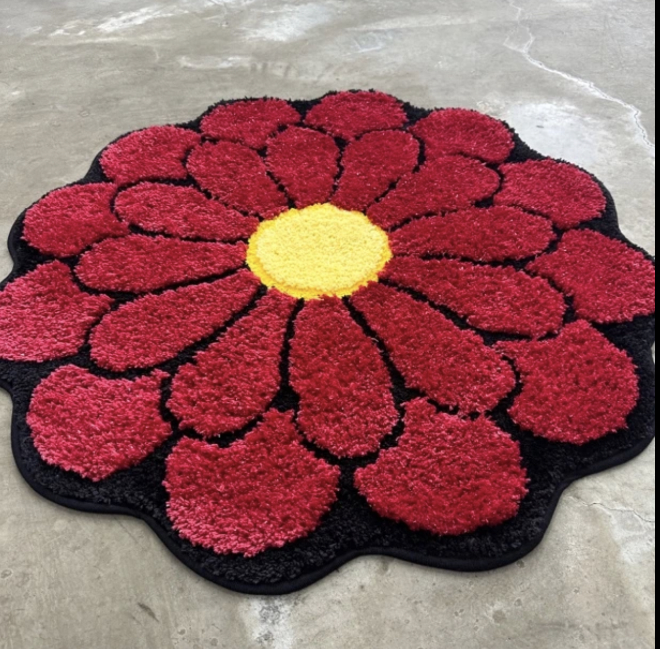 【同款低价】3D立体大花垫浴室地垫吸水防滑脚垫家用卫生间