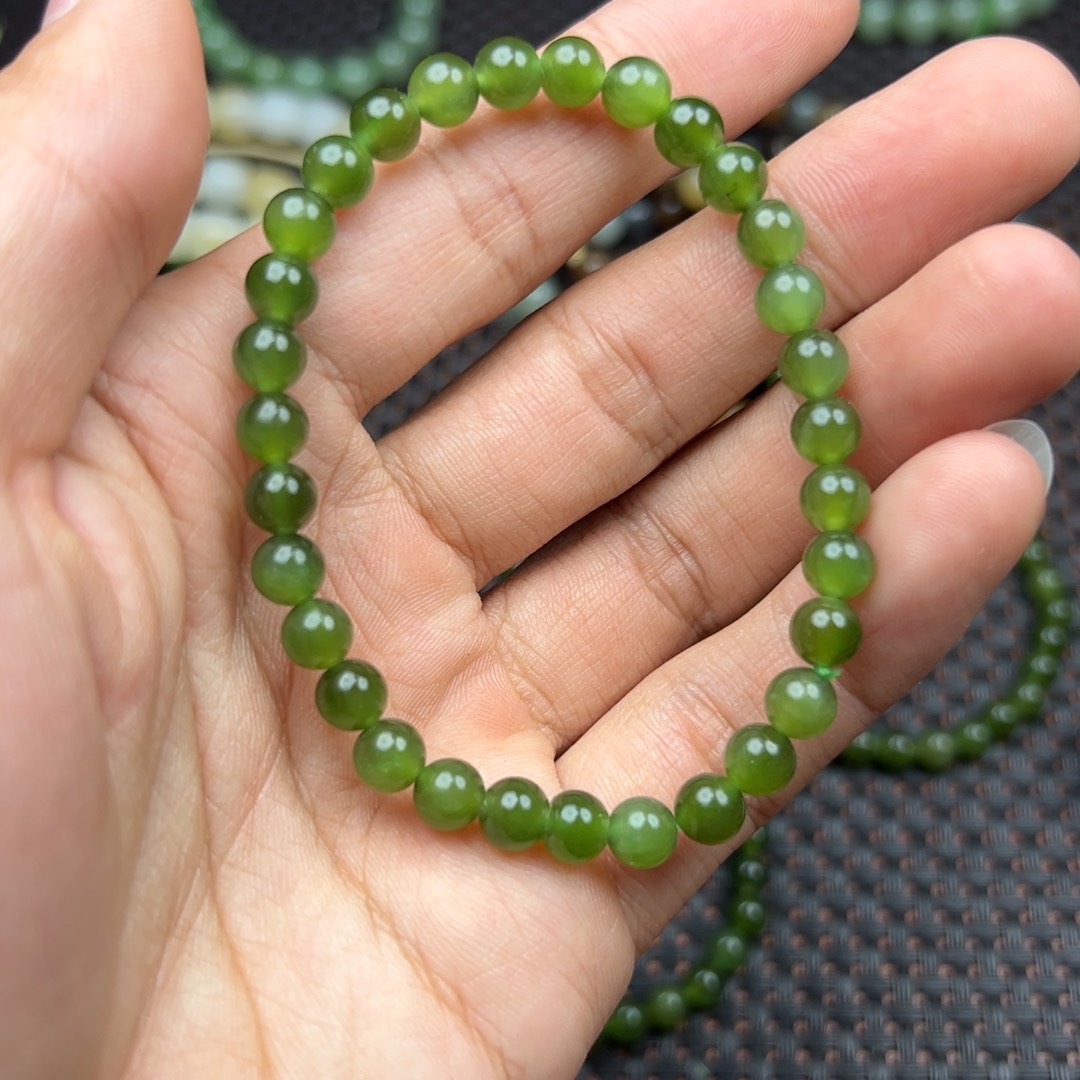 和田玉手链未镶嵌