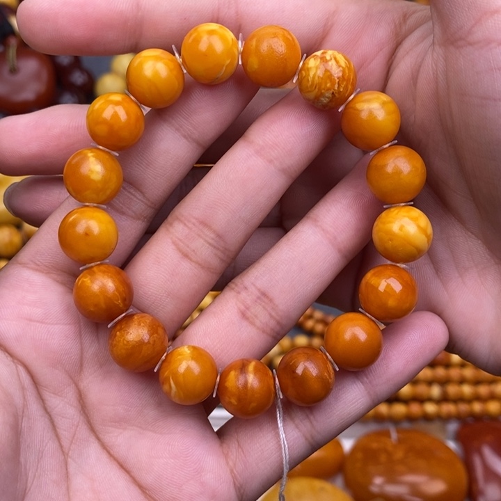 琥珀未镶嵌裸石蜜蜡L