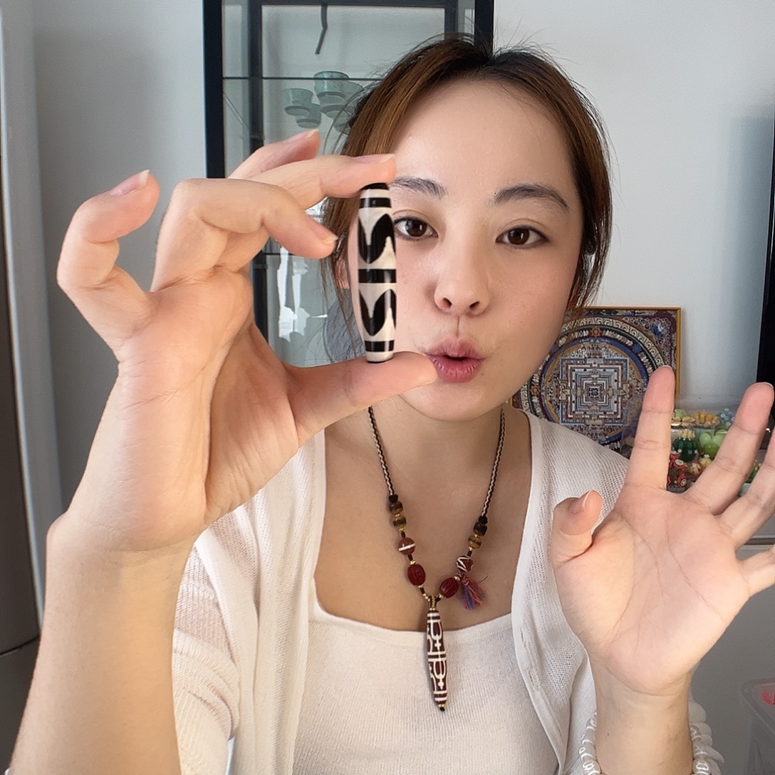 玛瑙/玉髓合金颈饰