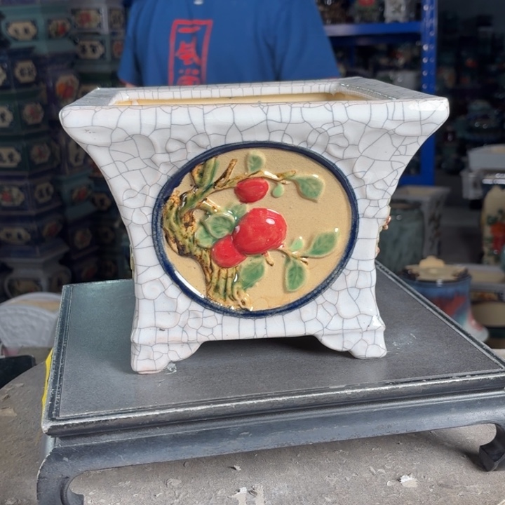 一风堂石湾花盆 内18*15