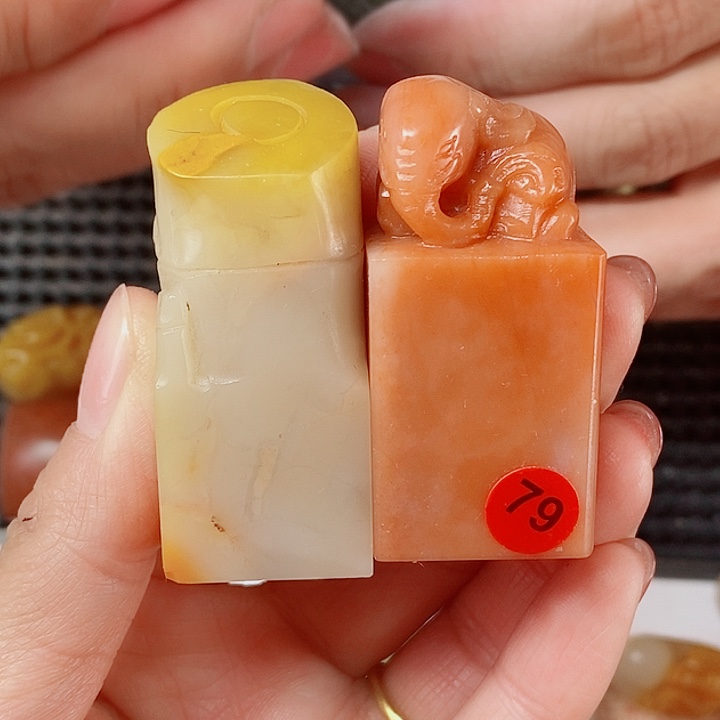 寿山石香***法现场直播手工